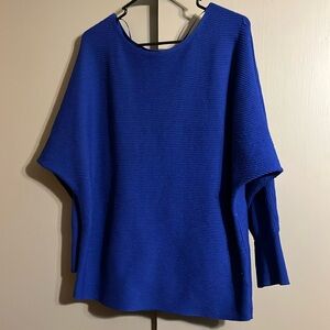 Nine West Sweater Royal Blue 0X 🎄Clear-Out